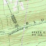 United States Geological Survey Kunkletown, PA (1992, 24000-Scale) digital map