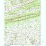 United States Geological Survey Kunkletown, PA (1997, 24000-Scale) digital map
