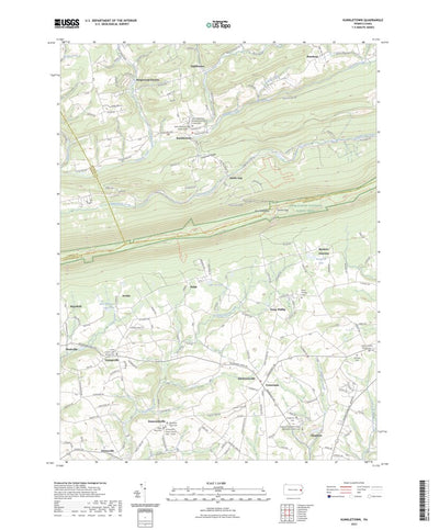United States Geological Survey Kunkletown, PA (2023, 24000-Scale) digital map