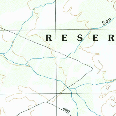United States Geological Survey Kupk, AZ (1996, 24000-Scale) digital map