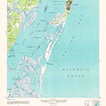 United States Geological Survey Kure Beach, NC (1946, 24000-Scale) digital map