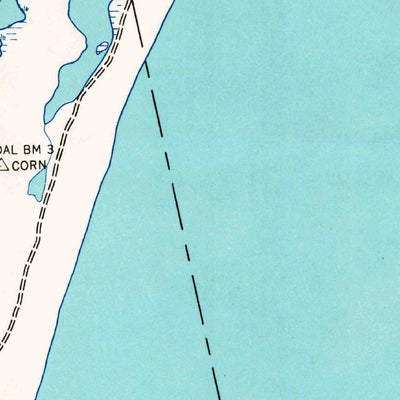 United States Geological Survey Kure Beach, NC (1946, 24000-Scale) digital map