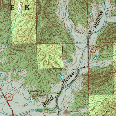 United States Geological Survey Kurtz, IN (1959, 24000-Scale) digital map