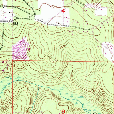 United States Geological Survey Kushla, AL (1953, 24000-Scale) digital map