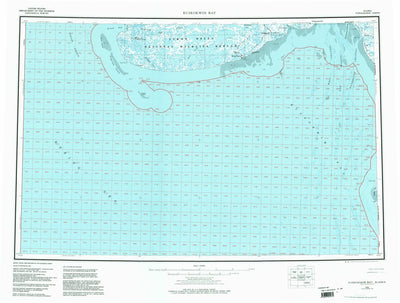 United States Geological Survey Kuskokwim Bay, AK (1954, 250000-Scale) digital map