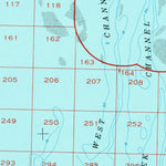 United States Geological Survey Kuskokwim Bay, AK (1954, 250000-Scale) digital map
