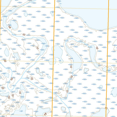 United States Geological Survey Kuskokwim Bay D-4 NW, AK (2020, 25000-Scale) digital map
