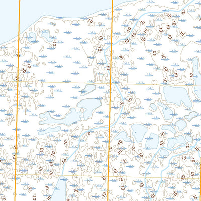 United States Geological Survey Kuskokwim Bay D-4 NW, AK (2020, 25000-Scale) digital map