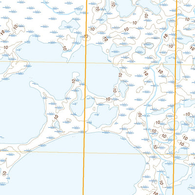 United States Geological Survey Kuskokwim Bay D-5 NW, AK (2020, 25000-Scale) digital map