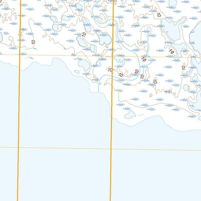 United States Geological Survey Kuskokwim Bay D-6 SE, AK (2020, 25000-Scale) digital map