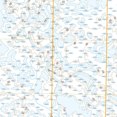 United States Geological Survey Kuskokwim Bay D-6 SE, AK (2020, 25000-Scale) digital map