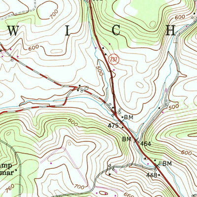 United States Geological Survey Kutztown, PA (1956, 24000-Scale) digital map