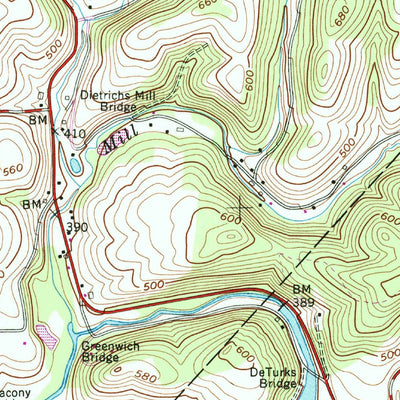 United States Geological Survey Kutztown, PA (1956, 24000-Scale) digital map