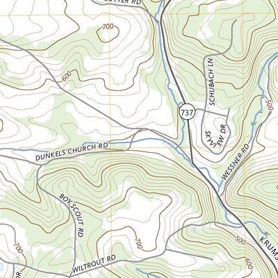 United States Geological Survey Kutztown, PA (2023, 24000-Scale) digital map