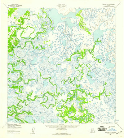 United States Geological Survey Kwiguk A-1, AK (1952, 63360-Scale) digital map