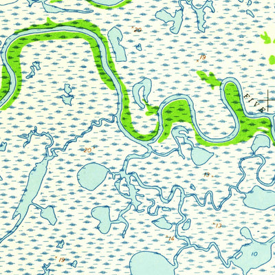 United States Geological Survey Kwiguk A-1, AK (1952, 63360-Scale) digital map