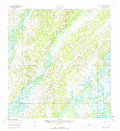 United States Geological Survey Kwiguk A-2, AK (1952, 63360-Scale) digital map