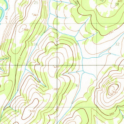 United States Geological Survey Kwiguk A-2, AK (1952, 63360-Scale) digital map