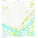 United States Geological Survey Kwiguk A-3, AK (1952, 63360-Scale) digital map