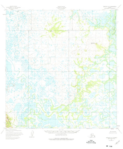United States Geological Survey Kwiguk A-5, AK (1952, 63360-Scale) digital map