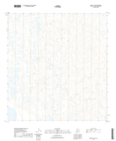 United States Geological Survey Kwiguk A-5 NW, AK (2020, 25000-Scale) digital map