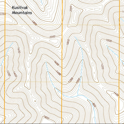 United States Geological Survey Kwiguk A-6 SE, AK (2020, 25000-Scale) digital map