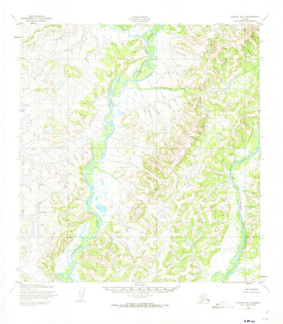 United States Geological Survey Kwiguk B-2, AK (1952, 63360-Scale) digital map