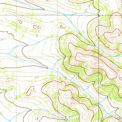 United States Geological Survey Kwiguk B-2, AK (1952, 63360-Scale) digital map