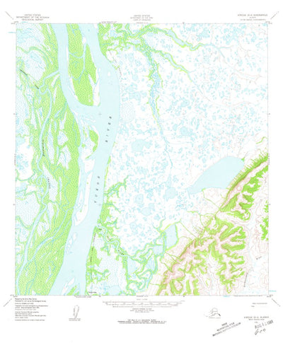 United States Geological Survey Kwiguk B-4, AK (1952, 63360-Scale) digital map