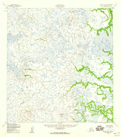 United States Geological Survey Kwiguk B-5, AK (1952, 63360-Scale) digital map
