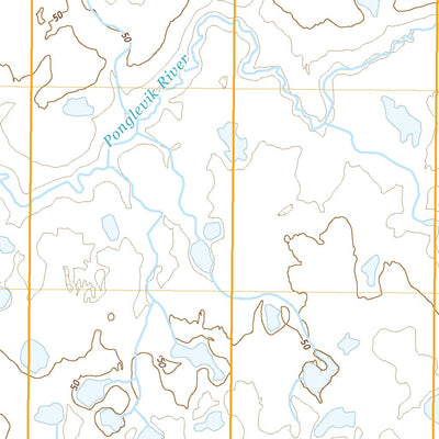 United States Geological Survey Kwiguk B-5 SW, AK (2020, 25000-Scale) digital map