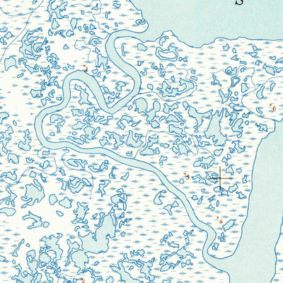 United States Geological Survey Kwiguk B-6, AK (1952, 63360-Scale) digital map