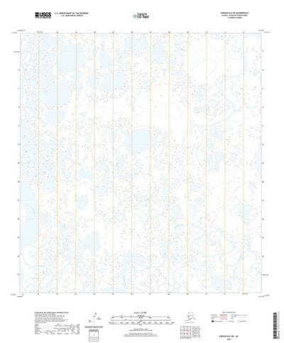 United States Geological Survey Kwiguk B-6 SW, AK (2020, 25000-Scale) digital map