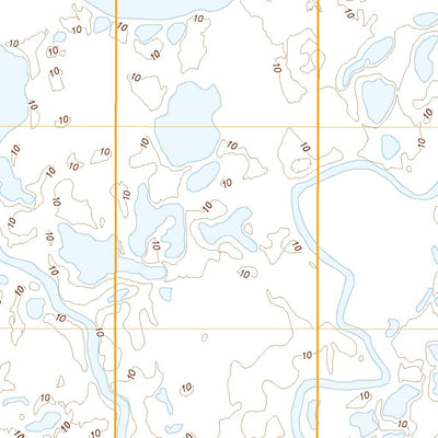 United States Geological Survey Kwiguk B-6 SW, AK (2020, 25000-Scale) digital map