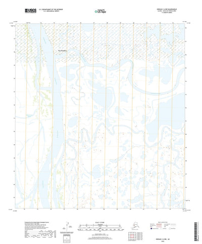 United States Geological Survey Kwiguk C-4 NW, AK (2020, 25000-Scale) digital map
