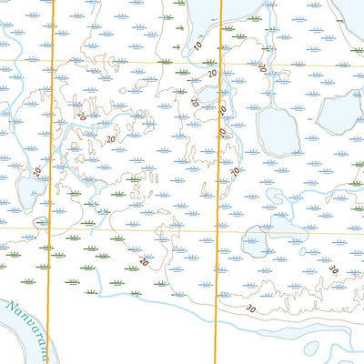 United States Geological Survey Kwiguk C-4 NW, AK (2020, 25000-Scale) digital map