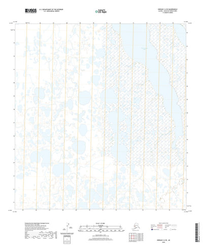 United States Geological Survey Kwiguk C-4 SE, AK (2020, 25000-Scale) digital map