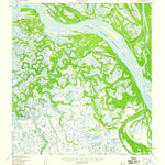 United States Geological Survey Kwiguk C-5, AK (1952, 63360-Scale) digital map