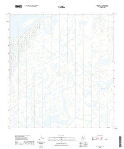 United States Geological Survey Kwiguk C-6 SE, AK (2020, 25000-Scale) digital map