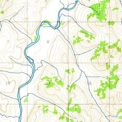 United States Geological Survey Kwiguk D-1, AK (1952, 63360-Scale) digital map