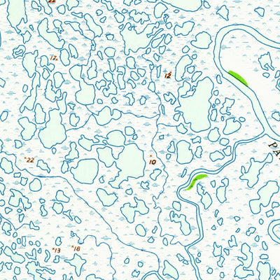 United States Geological Survey Kwiguk D-3, AK (1952, 63360-Scale) digital map