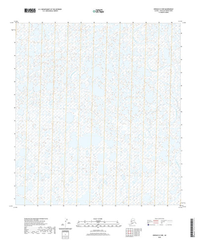 United States Geological Survey Kwiguk D-3 NW, AK (2020, 25000-Scale) digital map