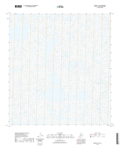 United States Geological Survey Kwiguk D-3 SW, AK (2020, 25000-Scale) digital map