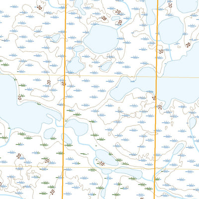 United States Geological Survey Kwiguk D-4 SW, AK (2020, 25000-Scale) digital map