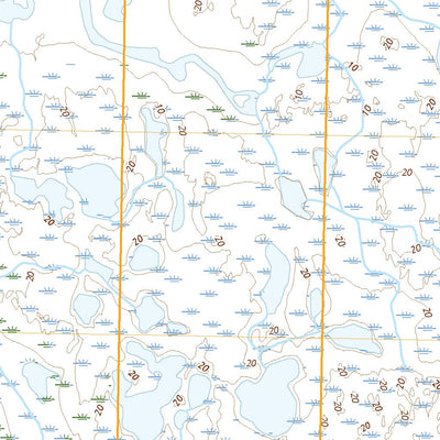 United States Geological Survey Kwiguk D-4 SW, AK (2020, 25000-Scale) digital map