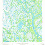 United States Geological Survey Kwiguk D-5, AK (1952, 63360-Scale) digital map
