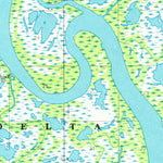 United States Geological Survey Kwiguk D-5, AK (1952, 63360-Scale) digital map