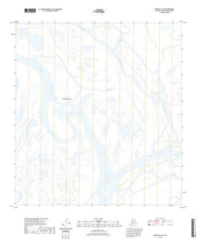 United States Geological Survey Kwiguk D-5 NE, AK (2020, 25000-Scale) digital map