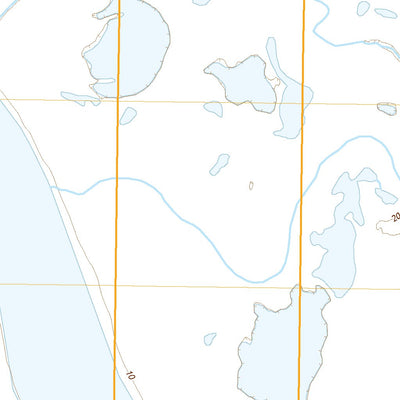United States Geological Survey Kwiguk D-5 NE, AK (2020, 25000-Scale) digital map