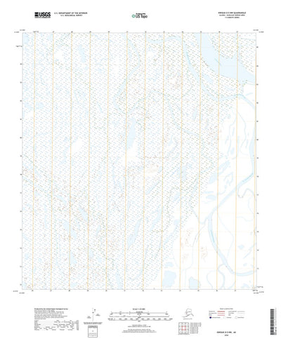 United States Geological Survey Kwiguk D-5 NW, AK (2020, 25000-Scale) digital map
